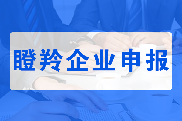 瞪羚企業申報